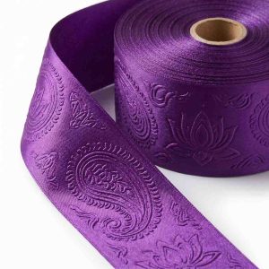 Embossing Satan Ribbon