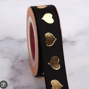 3D Gold Foil Embossing Ribbon
